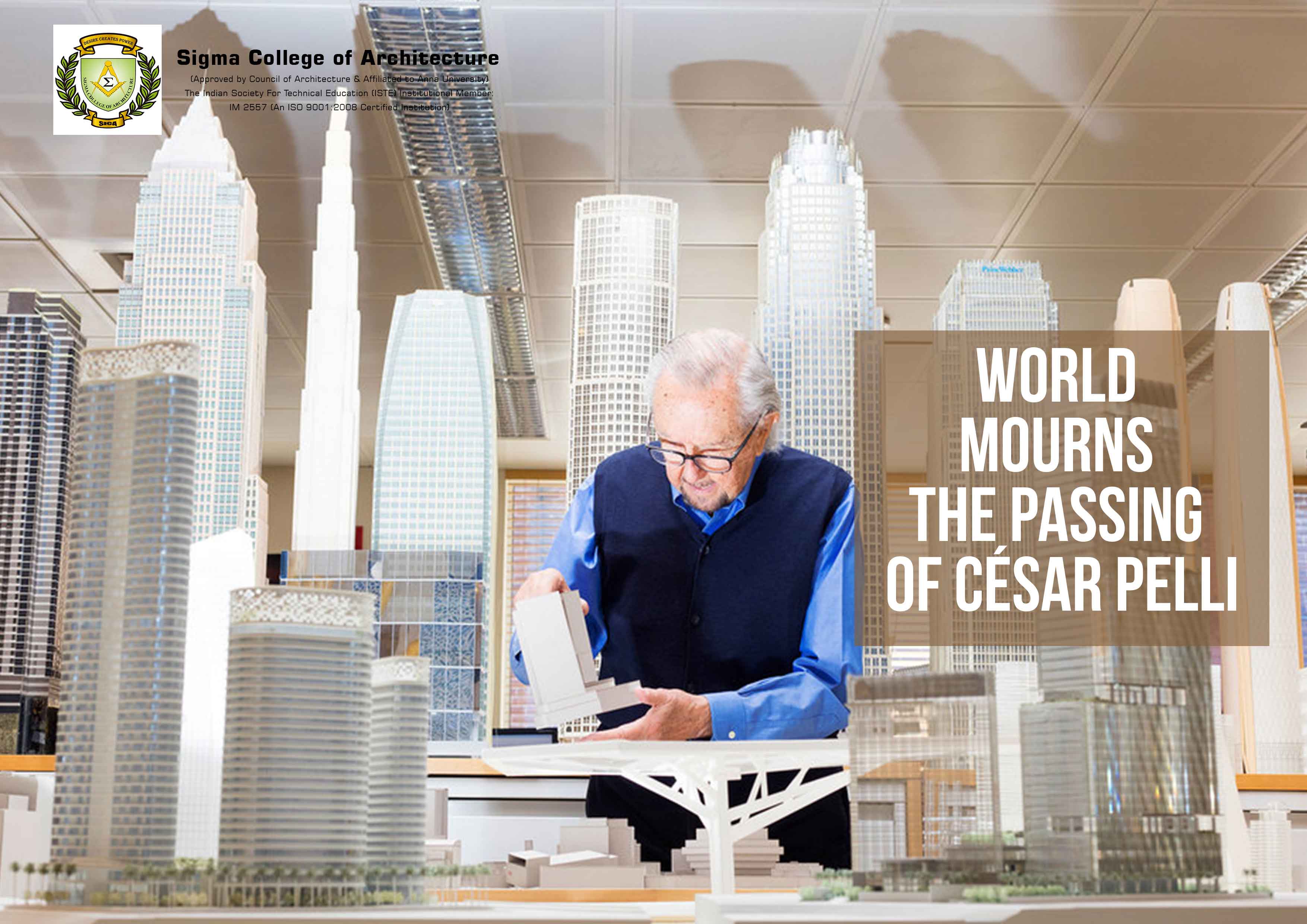 World Mourns the Passing of César Pelli
